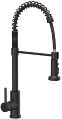 Bateria kuchenna Marissa 52,4 cm czarna matowa Quadron