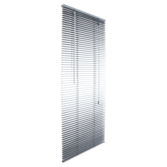 Żaluzja drewniana 80 x 140 cm szara 25 mm Inspire