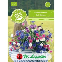 Chaber bławatek Ball Mixture nasiona 0.5g W. Legutko