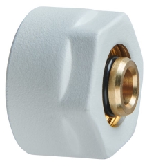 2 złączki zaciskowe do PEX 16 GW 3/4" biały LUXRAD