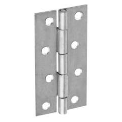 Zawias budowlany do furtki ZNG 100x48x1.3 mm srebrny