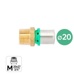 Złączka 20 mm GZ 3/4" EQUATION