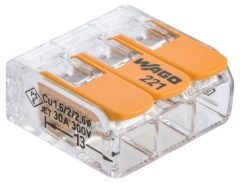 Złącze automatyczne szybkozłączka 3x0,5-6 mm 4 szt. WAGO