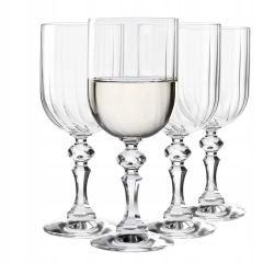 Kieliszek do wina Paris KROSNO 1szt 300ml eleganckie na tłoczonej nodze 1szt.