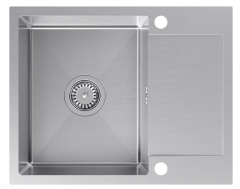 Zlewozmywak stalowy Musso 45 Quadron