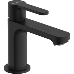 Bateria umywalkowa czarna 13.6 cm Stamis Cool Start Hansgrohe