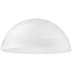 Abażur Alabaster biały śr. 30 cm Lamkur