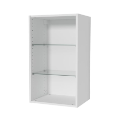 Zestaw półek szklanych 45 cm 2 szt. Delinia iD