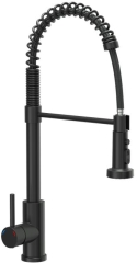 Bateria kuchenna Marissa 52,4 cm czarna matowa Quadron