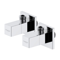 Zawory kątowe 1/2 x 3/8" 2szt. AGORA