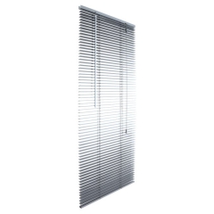 Żaluzja drewniana 80 x 140 cm szara 25 mm Inspire