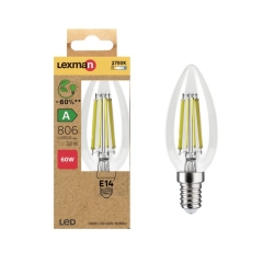 Żarówka LED E14 4 W 806 lm Ciepła biel Lexman