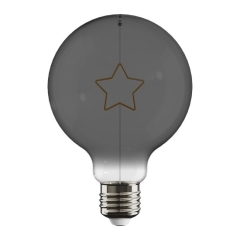 Żarówka dekoracyjna LED E27 G95 50 lm Lexman