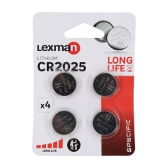 Bateria litowa CR2025 4 SZT. LEXMAN