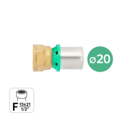 Złączka 20 mm GW 1/2" EQUATION