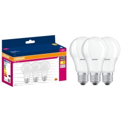 Żarówka LED 3 szt. E27 8 W 806 lm Ciepła biel Osram