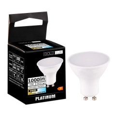 Żarówka LED GU10 10 W 1000 lm Ciepła biel Goldlux