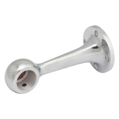 Uchwyt dystansowy końcowy fi 25 mm dł. 10 cm chrom