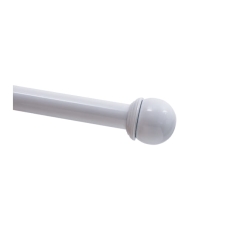 Zakończenie karnisza Gałka Max białe 19 mm 1 szt.