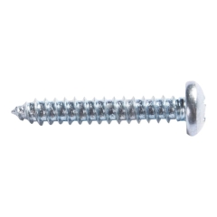 Wkręty uniwersalne Diall z łbem walcowym 3,5 x 30 mm ocynkowane białe 35 szt.