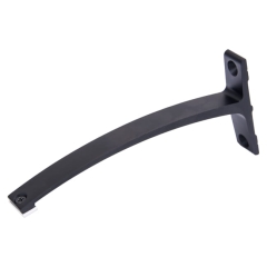 Wspornik pojedynczy aluminium black 18 cm
