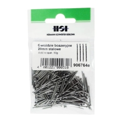 Gwoździe boazeryjne stalowe 1,2 x 20 mm 50 g
