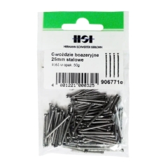 Gwoździe boazeryjne stalowe 1,4 x 25 mm 50 g