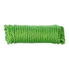 Lina skręcana polipropylenowa Diall 10 mm x 15 m zielona