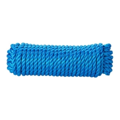 Lina skręcana polipropylenowa Diall 12 mm x 20 m niebieska