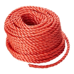 Lina skręcana polipropylenowa 6 mm x 20 m czerwona