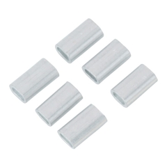 Zacisk linowy aluminiowy Diall podłużny 2 mm 6 szt.