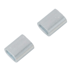 Zacisk linowy aluminiowy Diall podłużny 3 mm 2 szt.