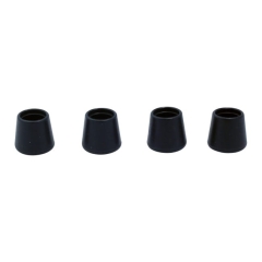 Zaślepki okrągłe 10 mm czarne 4 szt.