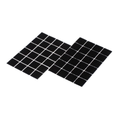 Rzep samoprzylepny Diall 25 x 25 mm czarny 24 szt.