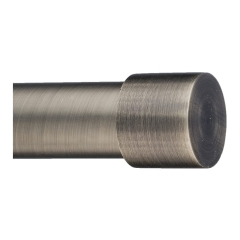 Końcówka karnisza Luna 19 mm stal antyczna