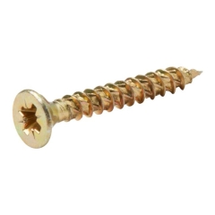 Wkręty do drewna TurboDrive PZ2 4 x 30 mm ocynk żółty 20 szt.