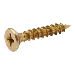 Wkręty do drewna TurboDrive PZ2 5 x 30 mm ocynk żółty 20 szt.
