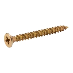 Wkręty do drewna TurboDrive PZ2 5 x 50 mm ocynk żółty 20 szt.