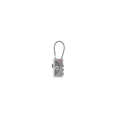 Kłódka z linką Yale TSA 32 mm aluminium