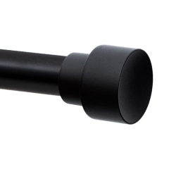 Zakończenie karnisza Slick 19 mm czarny
