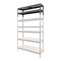 Nadstawka metalowa do regału GoodHome Rand 46 x 128 x 40 cm 2 półki 300 kg