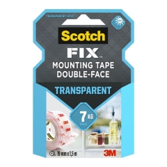Taśma montażowa 3M 19 mm x 1,5 m transparentna
