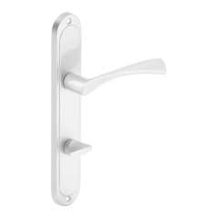 Klamka drzwiowa Metalbud Diana 72 mm WC nikiel