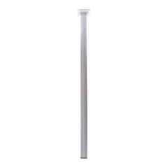 Noga okrągła Fikszo 30 x 700 mm srebrnoszary
