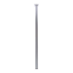 Noga okrągła Fikszo 30 x 800 mm srebrnoszary