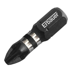 Bity udarowe Erbauer 25 mm PZ2 3 szt.