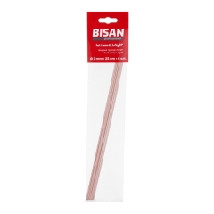 Lut twardy Bisan LAg2P 2 mm x 25 cm 6 szt.