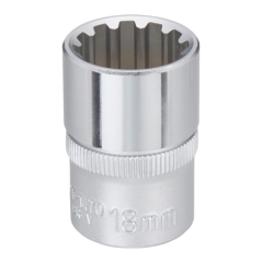 Nasadka spline Yato 1/2" 18 x 38 mm