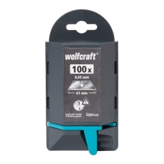 Ostrze trapezowe Wolfcraft 0,65 x 61 mm 100 szt.
