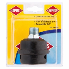Filtr zassawny Airpress 1/2'' metalowy